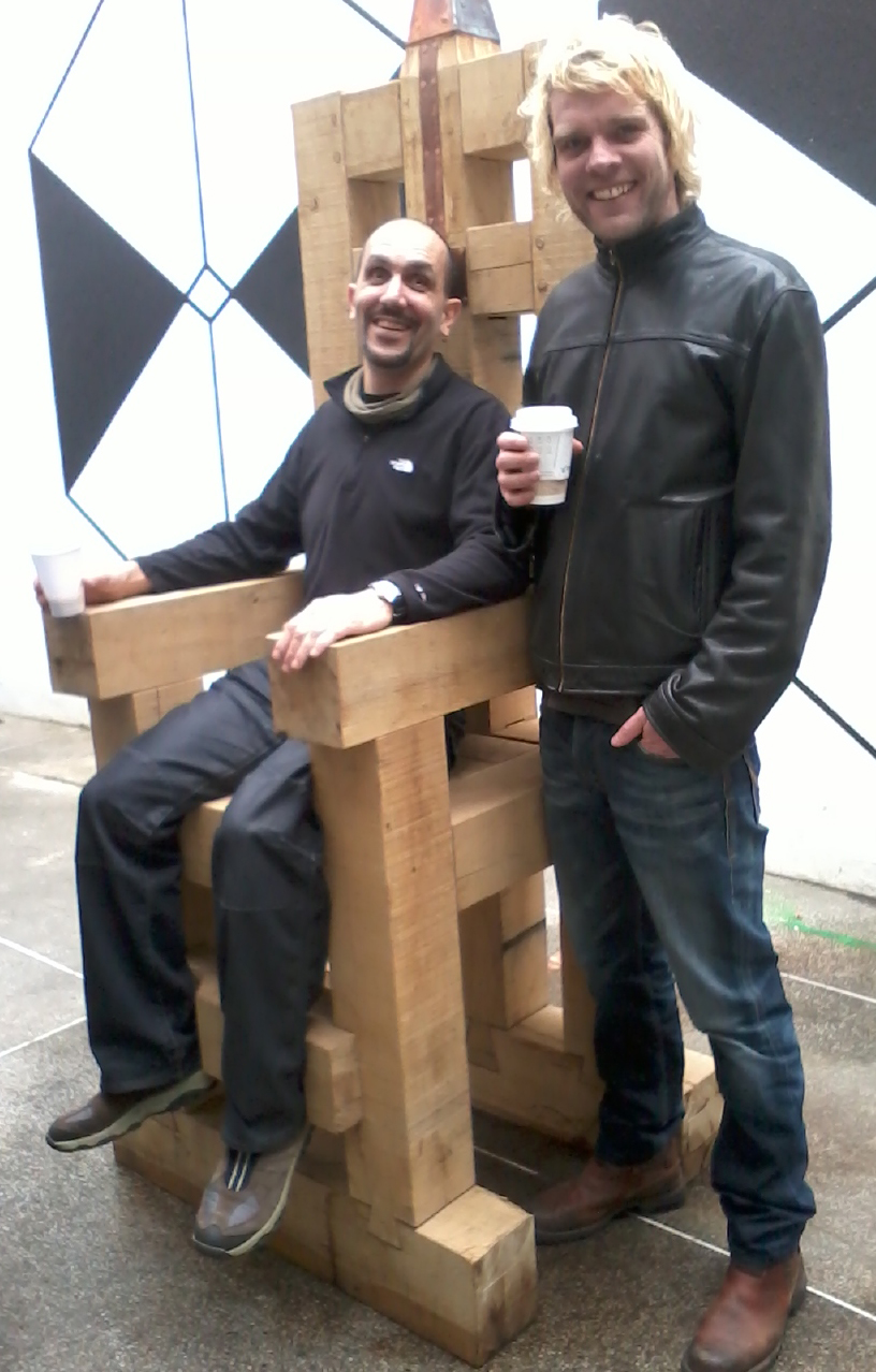 Ben Fearnside and Kenny Watson